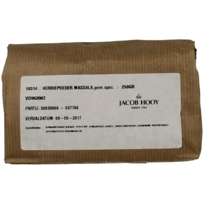 Afbeelding van Jacob Hooy Kerriepoeder Masala 250gr