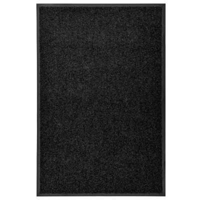 Afbeelding van Deurmat wasbaar 60x90 cm zwart