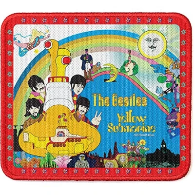 Afbeelding van The Beatles Yellow Submarine Stars Border Patch Multicolours