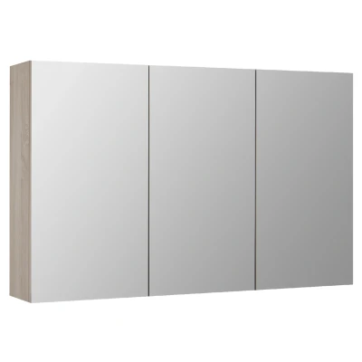 Afbeelding van Differnz Reno spiegelkast 120cm eiken