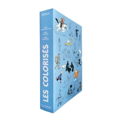 Afbeelding van Coffret Les colorisés en 3 volumes: Tintin Amérique ; au Congo pays des Soviets