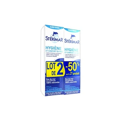 Afbeelding van Stérimar Neushygiëne en Comfort 2 x 100ml