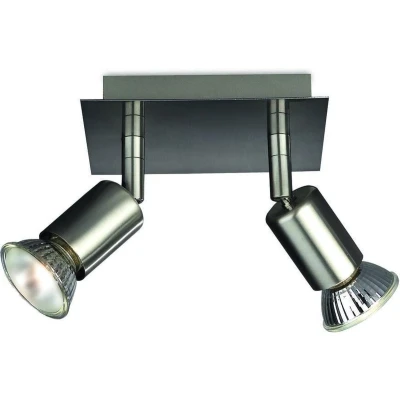 Afbeelding van Philips CARREA Opbouwspot GU10 2x Rond Nikkel
