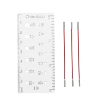 Afbeelding van ChiaoGoo TWIST RED kabels 15cm small
