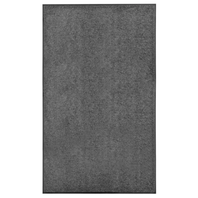 Afbeelding van Deurmat wasbaar 90x150 cm antraciet