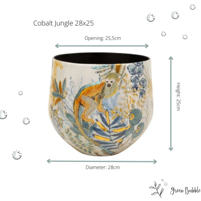 Afbeelding van Pot Cobalt Jungle