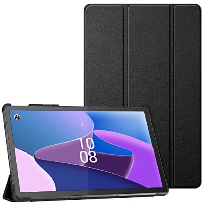 Afbeelding van FINTIE hoesje compatibel met Lenovo Tab P11 Pro (2e generatie) 11,2 inch model TB132/TB138 2022 release, ultraslank schokbestendig automatische slaap /waakfunctie, zwart
