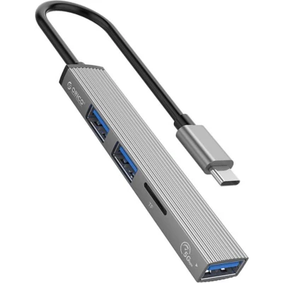 Afbeelding van ORICO HUB USB C 3X A MICRO SD READER 5 GBPS