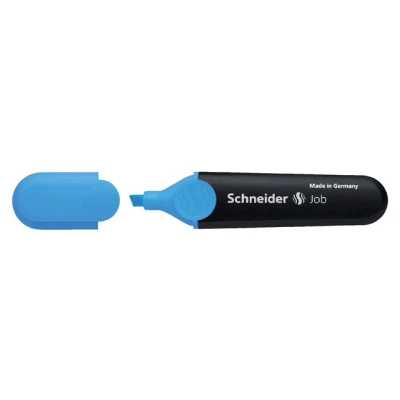 Afbeelding van 2x Tekstmarker Schneider Job 150 blauw