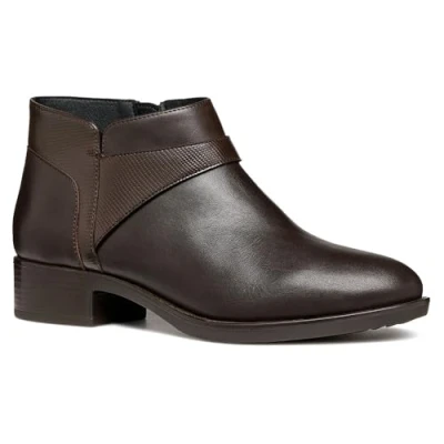 Afbeelding van Geox Dames D Felicity B enkellaars, Dk Brown, 37 EU