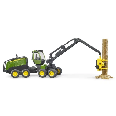 Afbeelding van Bruder 02135 John Deere 1270G Met 1 Boomstam