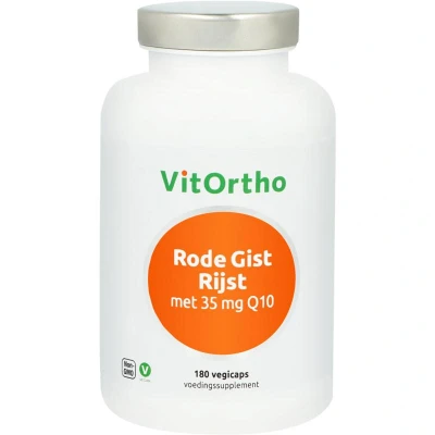 Afbeelding van Vitortho Rode Gist Rijst met 35mg Q10 Vegicaps