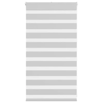 Afbeelding van Zebra rolgordijn 85x100 cm stofbreedte 80,9 lichtgrijs