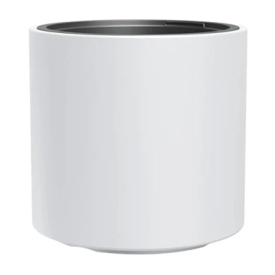 Afbeelding van Bloempot Rond Heos R Slim 47cm WIT Prosperplast