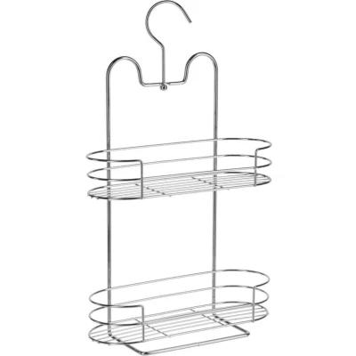 Afbeelding van 5Five Doucherekje 2 laags met haak 25 x 10 42 cm metaal