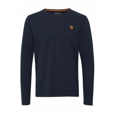 Afbeelding van Indicode Jeans Idphillo Longsleeve, Heren, Maat: Large, Navy