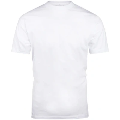 Afbeelding van Steppin&#039; Out T shirts Ronde Hals 2 Pack Wit Maat L Heren Basic
