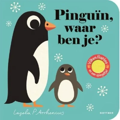 Afbeelding van Uitgeverij gottmer flapjesboek pinguïn, waar ben je?