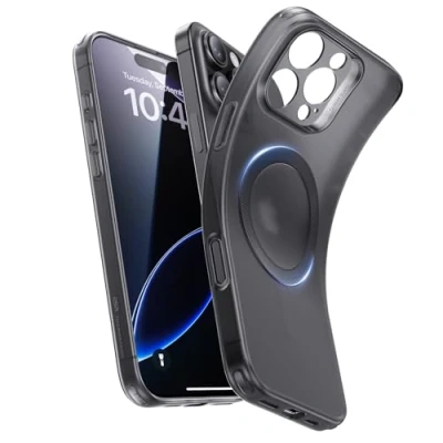 Afbeelding van ESR Telefoonhoesje voor de telefoon 2024 Pro, compatibel met MagSafe, Zero Series, mat zwart