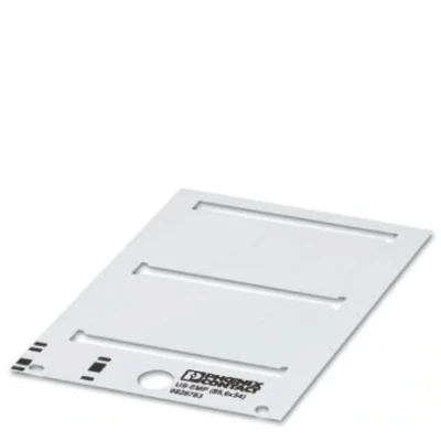 Afbeelding van Phoenix Contact 0828779 US EMP (27X27) Apparaatmarkering Montagemethode: Vastklemmen Markeringsvlak: 27 x mm Wit Aantal markeringen: 150 10 katernen