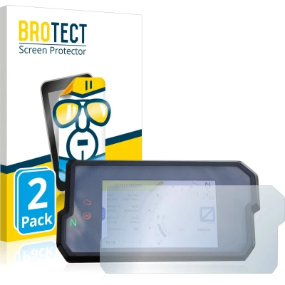 Afbeelding van BROTECT (2 Stuks) Schermbeschermer voor KTM 790 Adventure 2019 Screen Protector Transparant