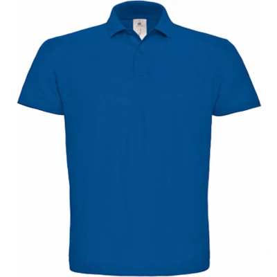 Afbeelding van Unisex Polo &#039;ID.001&#039; Kobaltblauw merk B&amp;C Collectie maat L