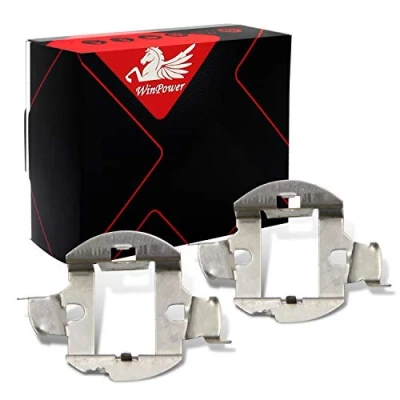 Afbeelding van WinPower H7 HID Lampvoet Clips Adapter Houder Retainer Ondersteuning Conversie Accessoires compatibel met Mercedes Audi Astra H J Vectra C Passat B5 B5.5 enz., 2 stuks