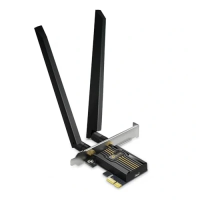 Afbeelding van TP Link Archer TBE552E PCIe WiFi kaart, BE9300Mbps, 7, Bluetooth 5.4 WPA3, MU MIMO, OFDMA, WLAN pc, ondersteunt Windows 11