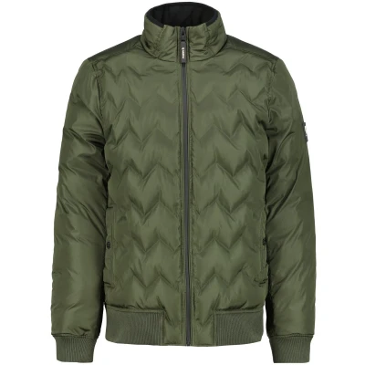 Afbeelding van Garcia gewatteerde jas dark green