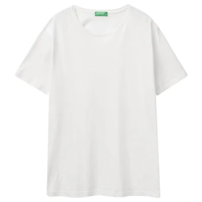 Afbeelding van United Colors of Benetton IN Lightweight Tshirt basic, Heren, Maat: 3XL, White