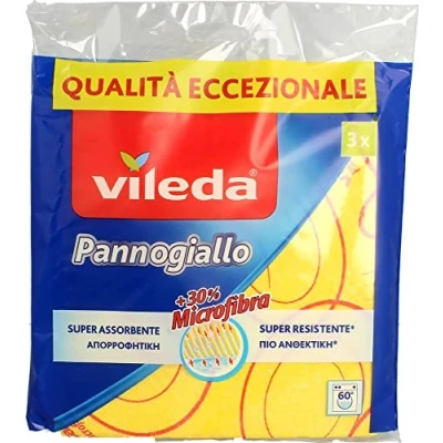 Afbeelding van Vileda PannoGiallo Reinigingskleding, geel, verpakking van 3 stuks