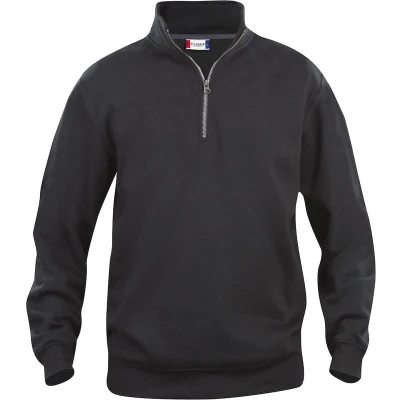 Afbeelding van Clique Basic Half Zip 021033 Zwart 4XL