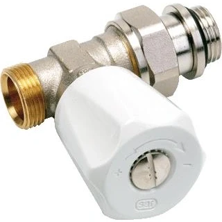 Afbeelding van Comap radiatorkraan EuroSar 409E 1/2&quot; recht M22 bu.dr.