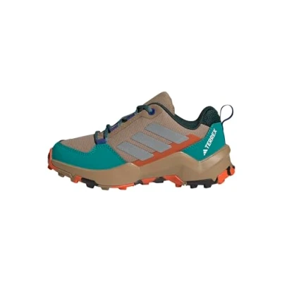 Afbeelding van adidas Uniseks Kind TERREX AX4R HIKING SHOES, Cardboard/Matte Silver/Pure Teal, 28 1/2 EU