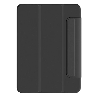 Afbeelding van Apple iPad 10 (2022) 10.9 inch Hoes: Pomologic BookCover Bookcase Anthracite Kunstleder Tablet Hoezen