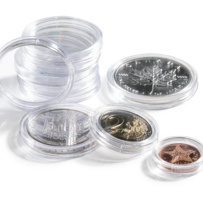 Afbeelding van Muntcapsules Rond geschikt voor munten Ø 14 mm.