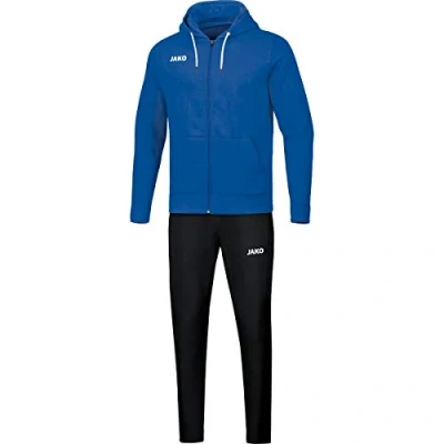 Afbeelding van JAKO Basis Joggingpak Met Capuchon, Uniseks Volwassene, Koninklijk, XXL