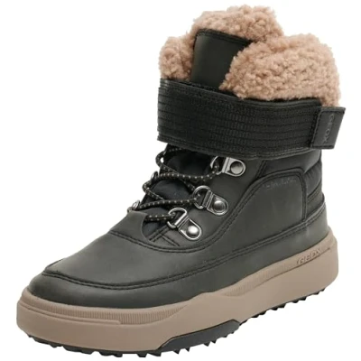 Afbeelding van Geox Jongens J Bunshee Pg Boy B A enkellaars, zwart/beige., 39 EU