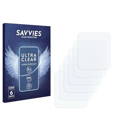 Afbeelding van Savvies (6 Stuks) Schermbeschermer voor ICE Watch Smart Junior 3.0 Screen Protector Ultra Transparant