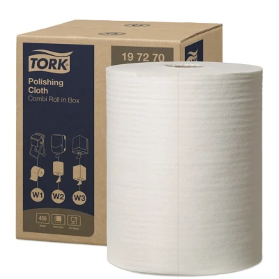 Afbeelding van Tork Polishing Combi Rol Reinigingsdoek W1/W2/W3 197270