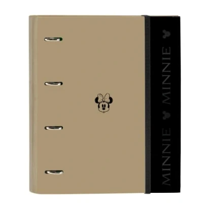 Afbeelding van Ringmap Minnie Mouse Beige (27 x 32 3.5 cm)