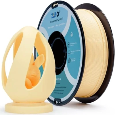 Afbeelding van ZIRO PLA 1.75MM Filament 3D Printer PRO Basic Color Series 1KG(2.2lbs), Afmeting Nauwkeurigheid +/ 0.03mm, Huid