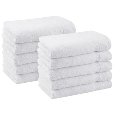 Afbeelding van Utopia Handdoeken Superior Set van 10 (Wit)