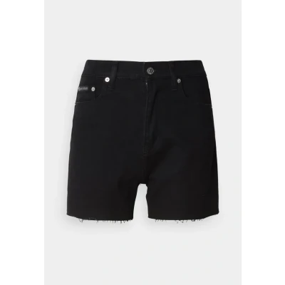 Afbeelding van Calvin Klein Jeans 90S Jeansshort, Dames, Maat: 30, Denim black