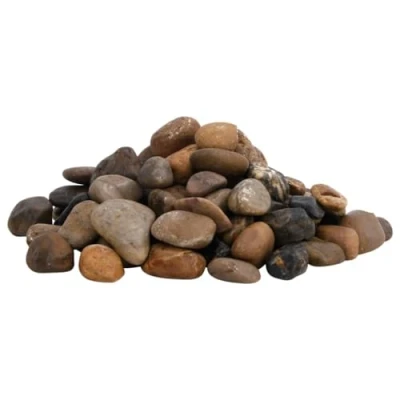 Afbeelding van vidaXL Kiezelstenen gepolijst 2 5 cm 10 kg meerkleurig