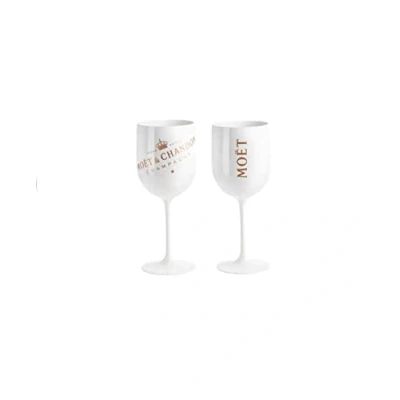 Afbeelding van Moet &amp; Chandon Ice Imperial champagneglas van acryl champagneglazenset in wit wijnglas