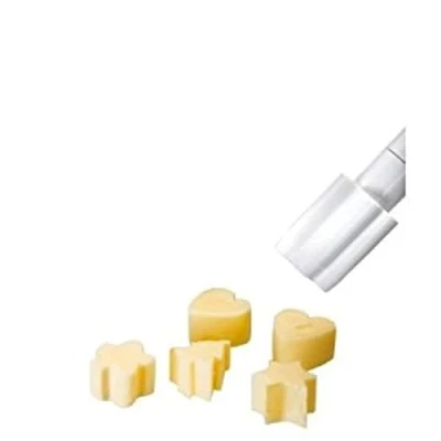 Afbeelding van ibili Boter &amp; Koekvorm met Ejector, Wit, 30 x cm