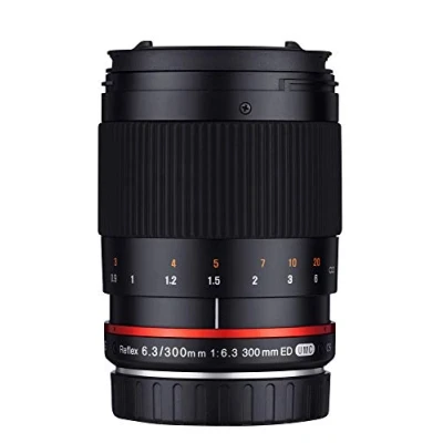 Afbeelding van Samyang 300mm F6.3 ED UMC CS Prime lens geschikt voor Fujifilm X Zwart
