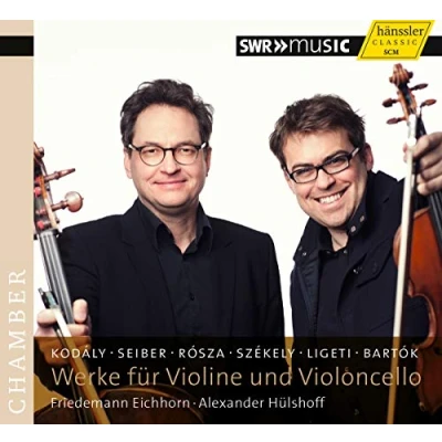 Afbeelding van Freidemann Eichhorn &amp; Alexander Hülshoff Hungarian Works For Violin (CD)