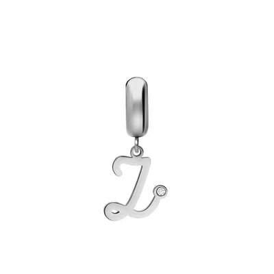 Afbeelding van Lucardi Basic Hanger silvercoloured, Dames, Maat: One Size, Silver/coloured